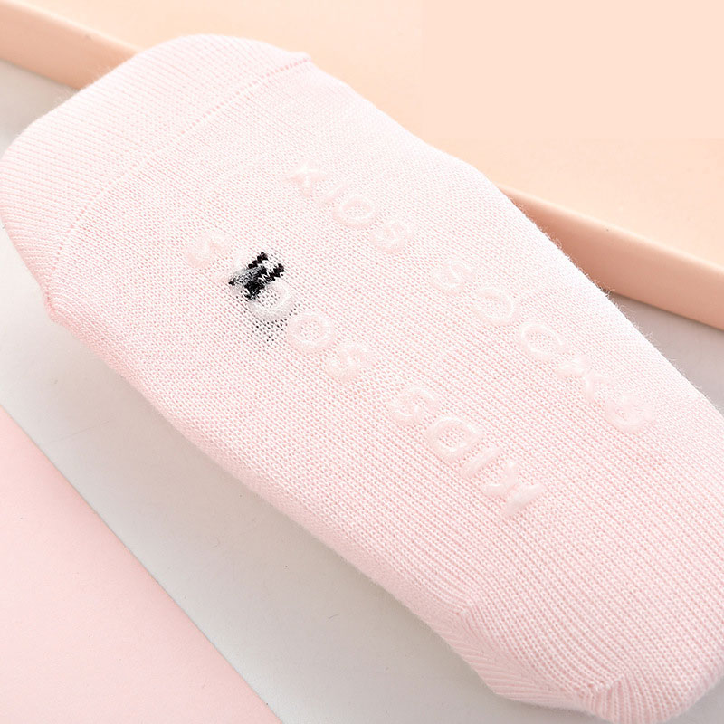 3 Pairs of Children&apos;s Non-slip Floor Socks Toddlers Socks Cartoon Summer Cotton Socks