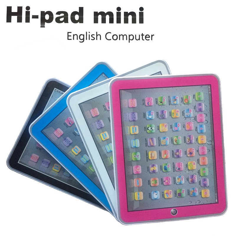 Figures Kids Tablet PAD Educational Learning Toys Gift For Girls Boys Baby Chinese English