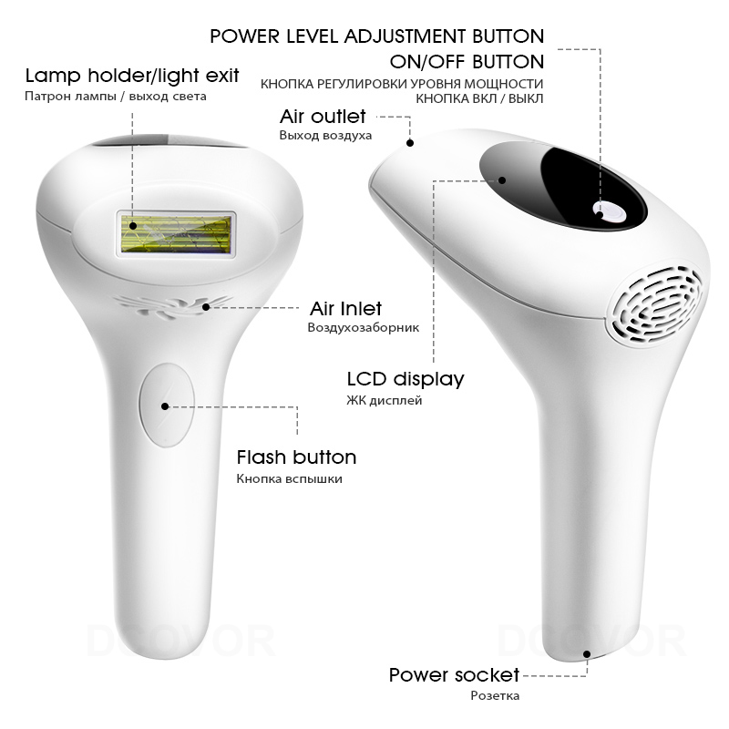 2020 New Laser Epilator Permanent IPL Photoepilator Hair Removal depiladora Painless electric