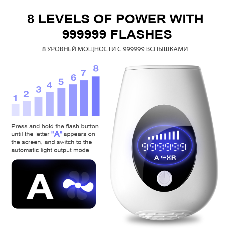 2020 New Laser Epilator Permanent IPL Photoepilator Hair Removal depiladora Painless electric