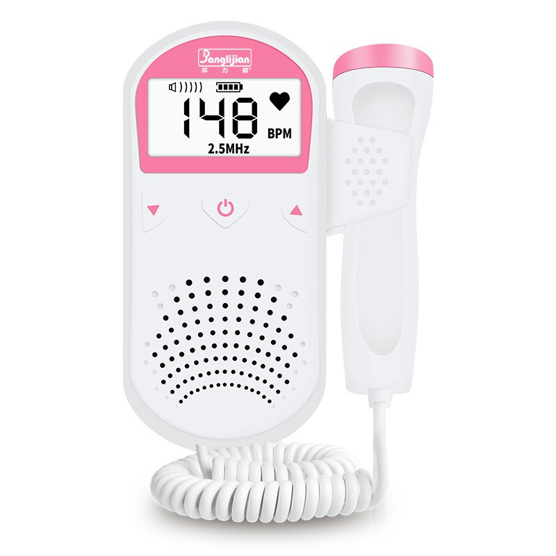 Baby Heart Beat Rate Monitor Pregnancy Fetus Ultrasound Fetal Heart Meter Baby Pregnancy Care