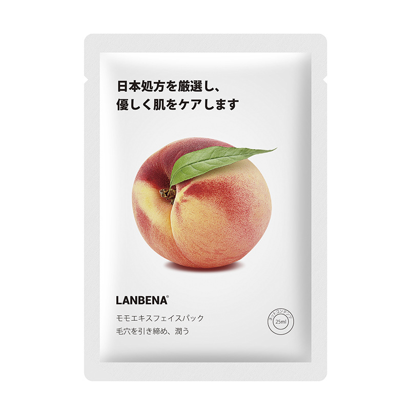 5 pcs Liquid Fruit Facial Mask Moisturizing Hydrating Anti-Aging Depth Replenishment Skin Care
