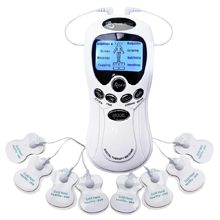 8 Models Electric herald Tens Muscle Stimulator Ems Acupuncture Body Massage Digital Therapy Machine