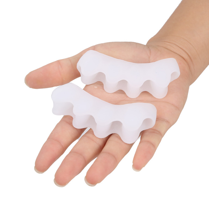 Two pairs of Toe Separator Correction Hallux Valgus Corrector Spreader 4Pcs Foot Care Tool