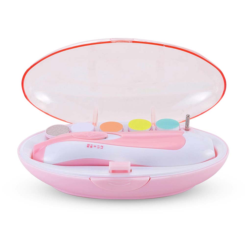 Portable Electric Safe Nail Clipper Cutter Baby Trimmer Manicure Pedicure Clipper Scissors