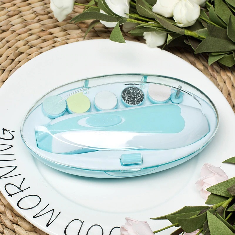 Portable Electric Safe Nail Clipper Cutter Baby Trimmer Manicure Pedicure Clipper Scissors