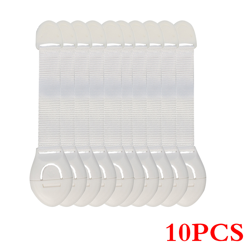 10Pcs/Lot Child Lock Protection Of Children Locking Doors For Children&apos;s Safety Kids Safety Plastic
