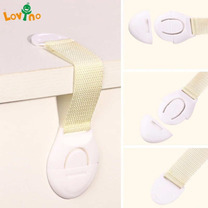 10Pcs/Lot Child Lock Protection Of Children Locking Doors For Children&apos;s Safety Kids Safety Plastic