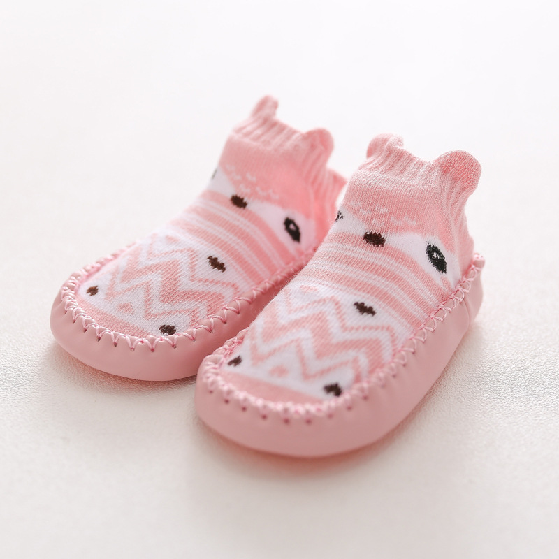 Infant First Walkers Leather Baby Shoes Cotton Newborn Toddler Shoes Soft Sole Seasons for Baby 2024 new non-slip flat floor shoes and socks high quality made in China