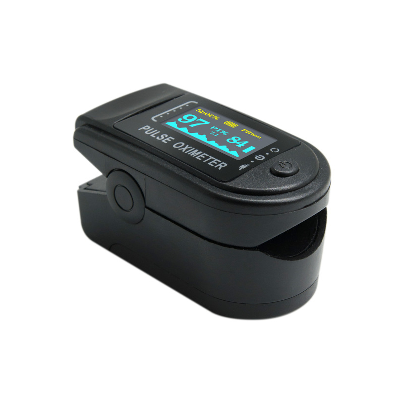 Household Digital Fingertip Pulse Oximeter Blood Oxygen Saturation Meter Finger SPO2 PR Monitor