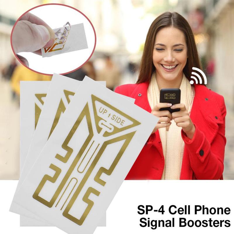 10Pcs Mobile Phone Signal Enhancement Sticker Mobile Phone Antenna Signal Amplifier Antenna 10Pcs/lot Cellphone Phone Signal Enhancement Signal Antenna Booster Stickers