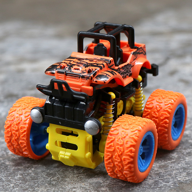 360 Degree Flipping Car Inertia Friction Power SUV Diecast Outdoor Toys For Children Birthday Gifts