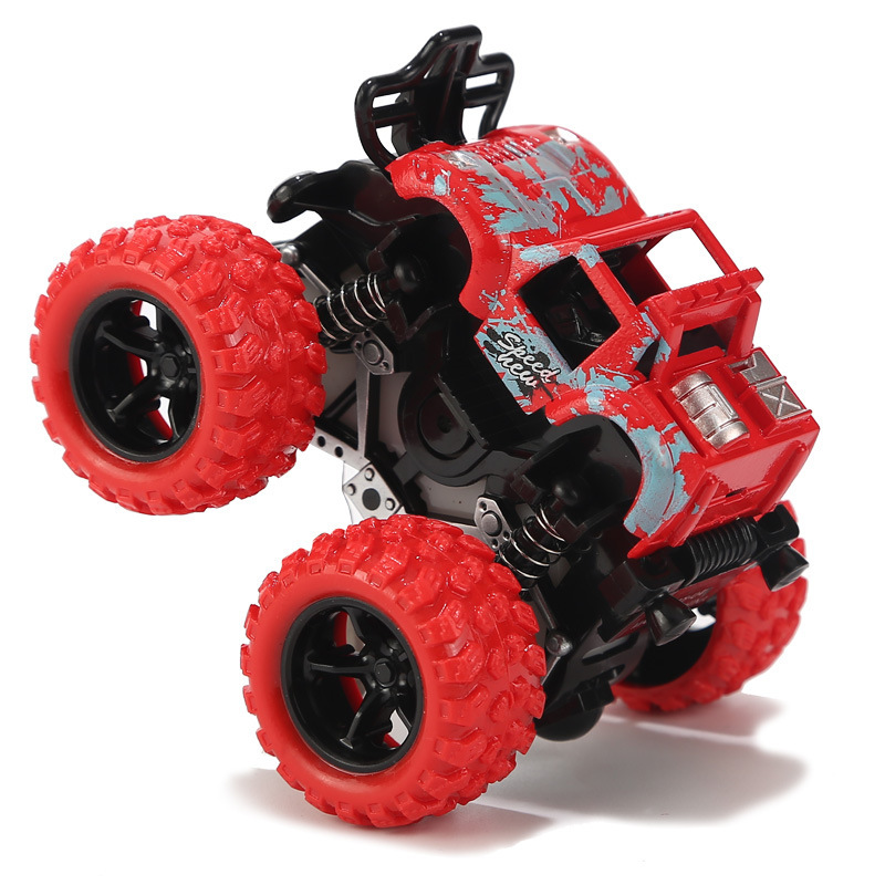 360 Degree Flipping Car Inertia Friction Power SUV Diecast Outdoor Toys For Children Birthday Gifts