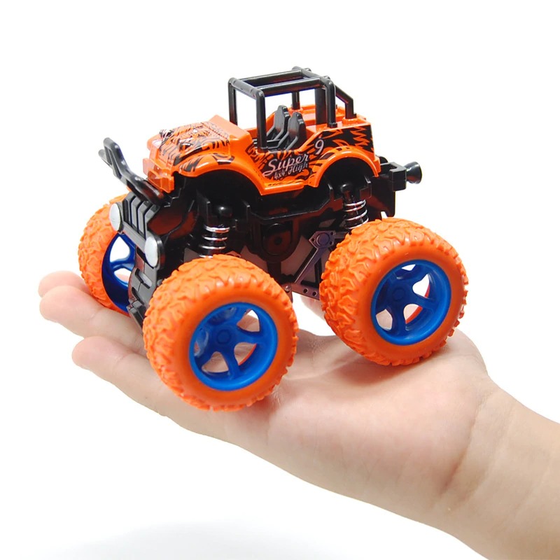 360 Degree Flipping Car Inertia Friction Power SUV Diecast Outdoor Toys For Children Birthday Gifts