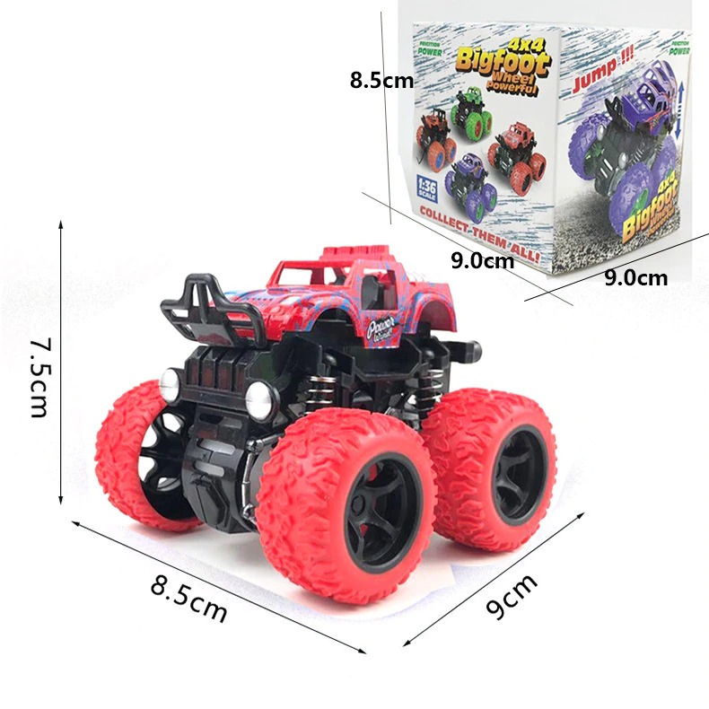 360 Degree Flipping Car Inertia Friction Power SUV Diecast Outdoor Toys For Children Birthday Gifts