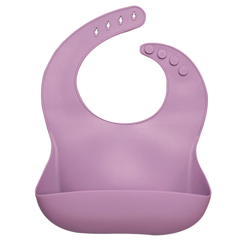 2Pcs/set Baby Bib Waterproof Solid Infant Bandana Bibs Newborn Feeding Burp Cloth Drooling Scarf