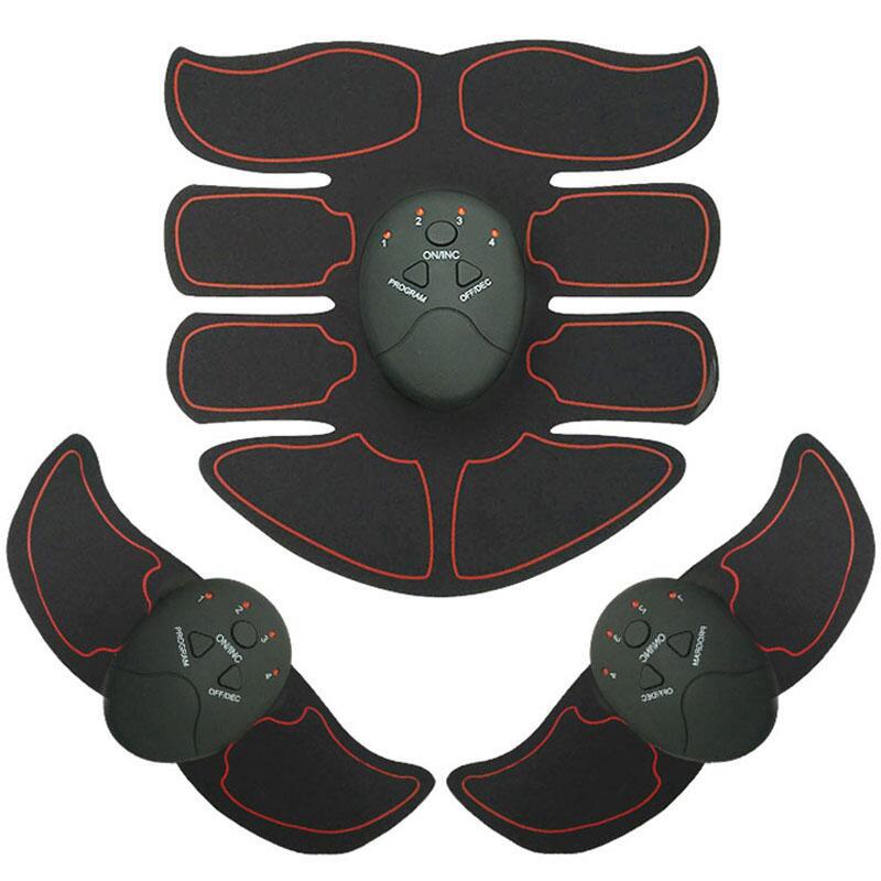 Electric Muscle Stimulator Wireless Trainer Abdominal ABS Stimulator Fitness Body Slimming Massager