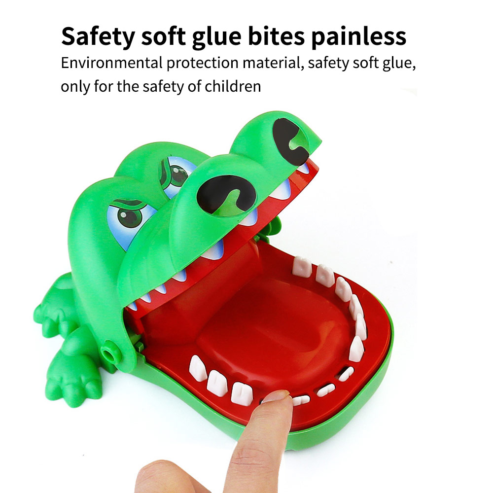 Bite Finger Toy Pulling Crocodile Teeth Games Toys Kids Funny Toy For Children Kids