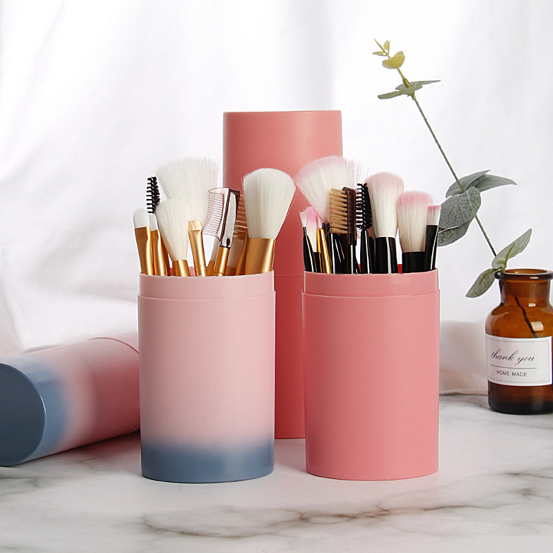 12Pcs Makeup Brushes Tool Set Cosmetic Powder Eye Shadow Foundation Blush Blending Beauty Brush Beauty Makeup Brushes & Tools Brush Sets  Health  Accessories