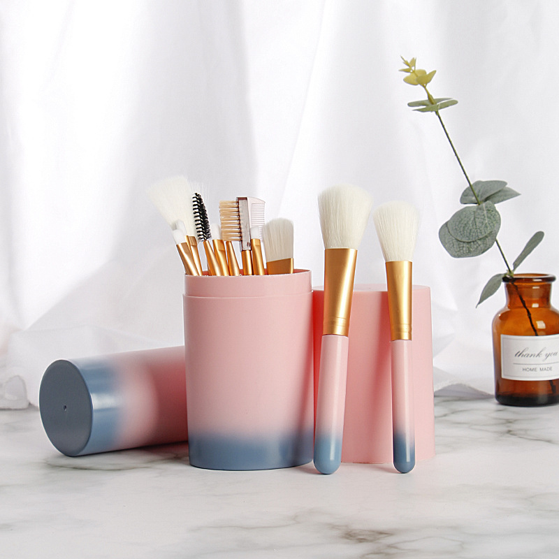12Pcs Makeup Brushes Tool Set Cosmetic Powder Eye Shadow Foundation Blush Blending Beauty Brush Beauty Makeup Brushes & Tools Brush Sets  Health  Accessories