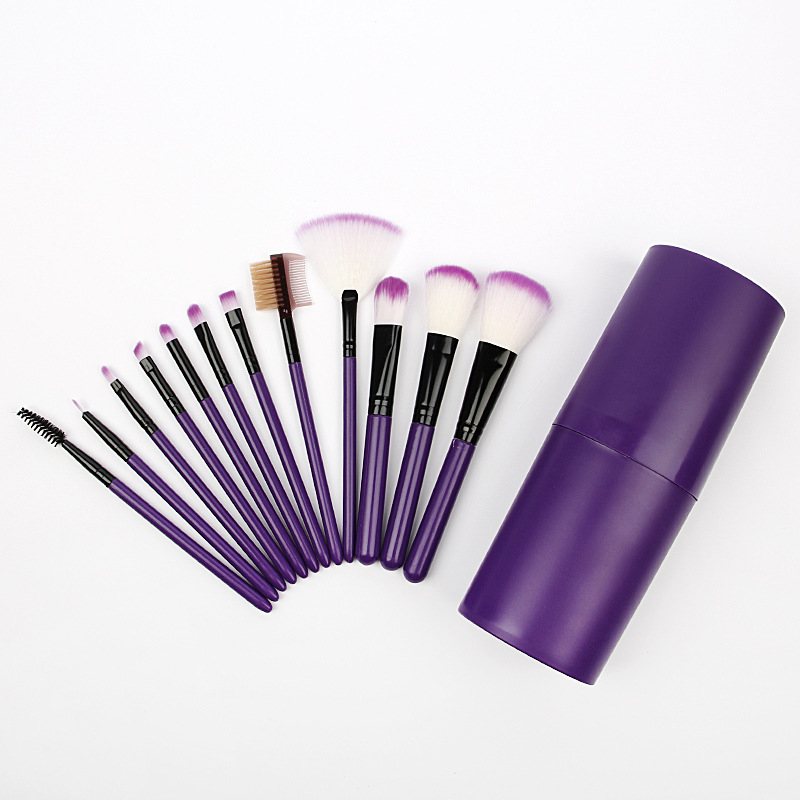 12Pcs Makeup Brushes Tool Set Cosmetic Powder Eye Shadow Foundation Blush Blending Beauty Brush Beauty Makeup Brushes & Tools Brush Sets  Health  Accessories