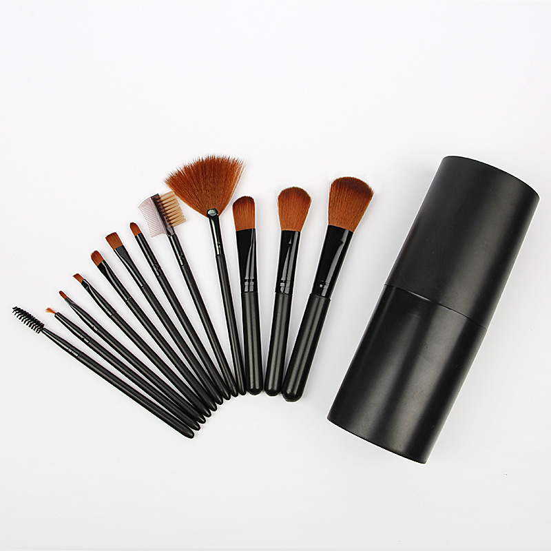 12Pcs Makeup Brushes Tool Set Cosmetic Powder Eye Shadow Foundation Blush Blending Beauty Brush Beauty Makeup Brushes & Tools Brush Sets  Health  Accessories