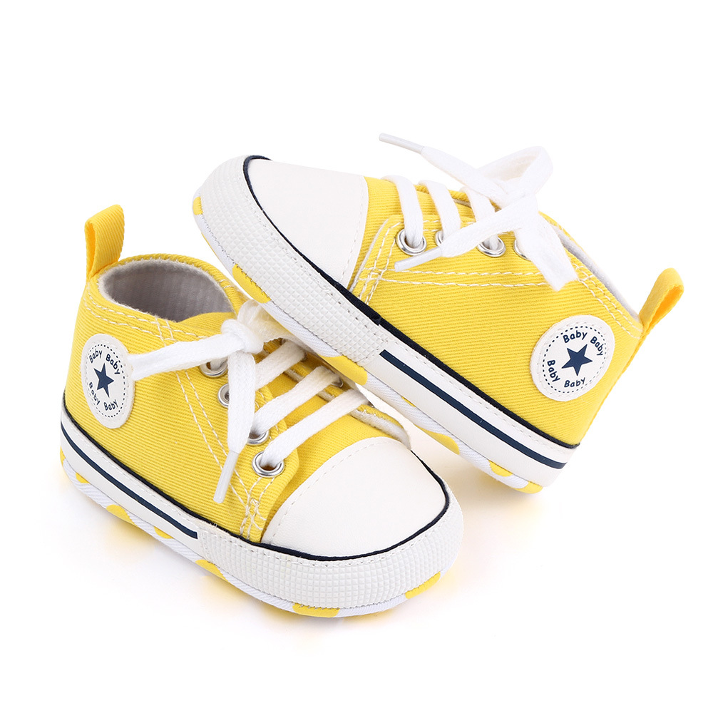 Infant & Toddler Unisex Anti-Slip Canvas Sport Sneakers - Perfect First Walkers for Newborn Babies & Little Ones in Kenya - Breathable & Flexible Design for Safe Learning Steps