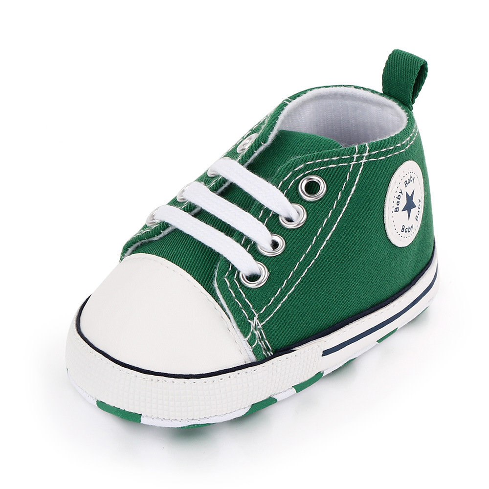 Infant & Toddler Unisex Anti-Slip Canvas Sport Sneakers - Perfect First Walkers for Newborn Babies & Little Ones in Kenya - Breathable & Flexible Design for Safe Learning Steps