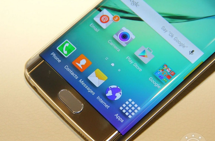 refurbished phone samsung galaxy S6 edge G9250 5.1 inch 1440 x 2560 3G +32G 16MP+5MP 4G mobile phone golden 6