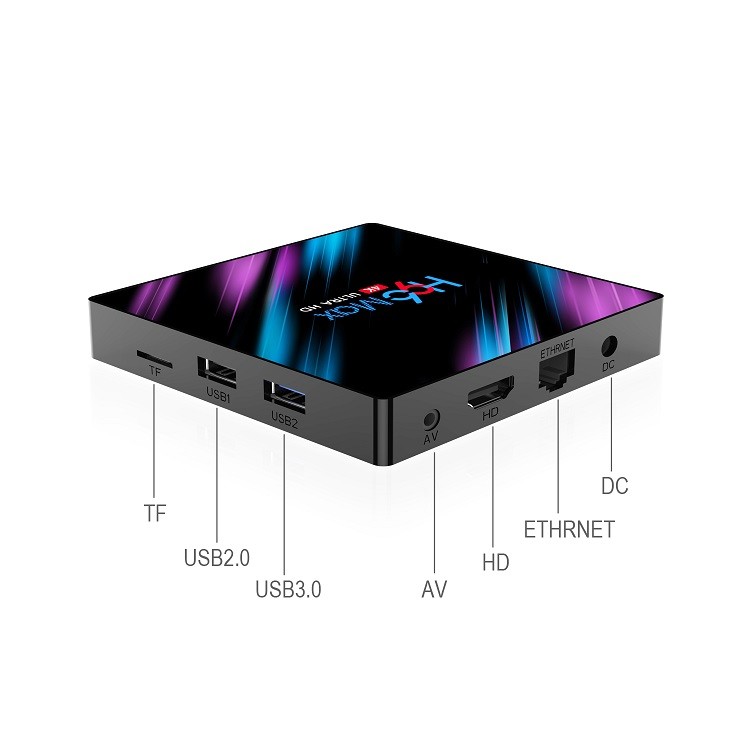 Android Smart Tv box h96 max RK3318 4K HD 4GB + 32GB h96max Network Player Android 9.0 iptv box player  iptv set top box media player TV receiver
