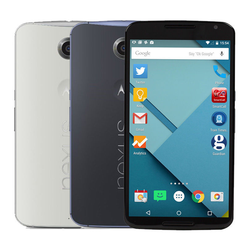 Refurbished Phone Google Motorola Nexus 6 Smartphone 5.96&quot;Screen 32GB+3GB RAM