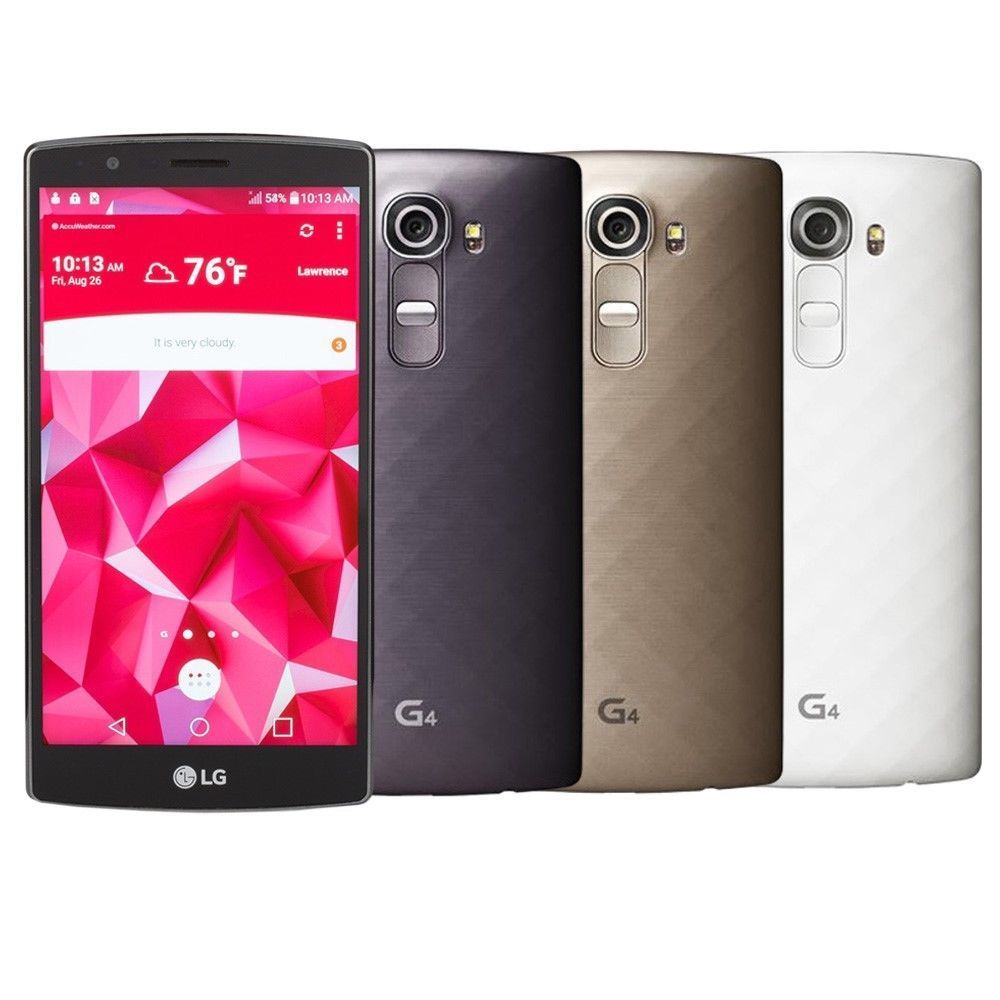 Refurbished Phone LG G4 32GB ROM 3GB RAM 16MP Unlocked 4G LTE Smart phone