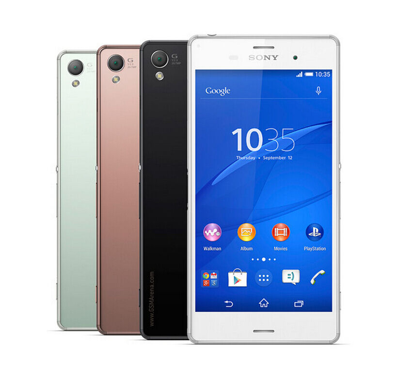 Refurbished Sony Xperia Z3 32GB ROM + 3GB RAM Unlock 5.2 inch Smatphone 20MP+2MP 2G/3G/4G LTE mobile phone Single sim 3100 mAh Smart Phone