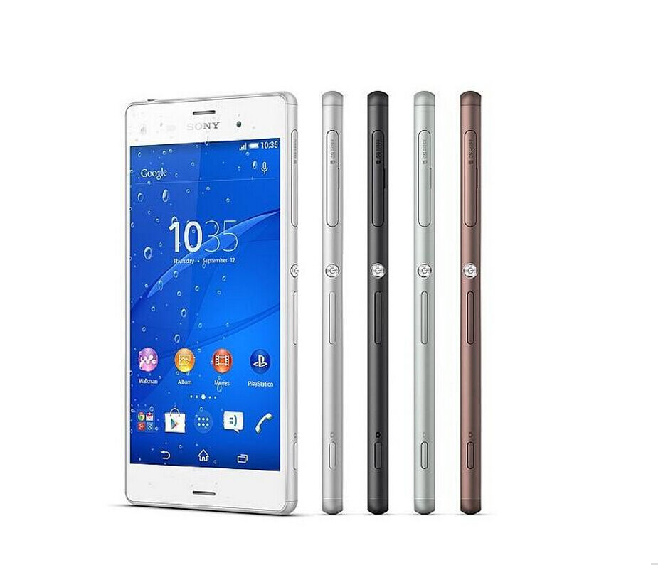 Refurbished Sony Xperia Z3 32GB ROM + 3GB RAM Unlock 5.2 inch Smatphone 20MP+2MP 2G/3G/4G LTE mobile phone Single sim 3100 mAh Smart Phone