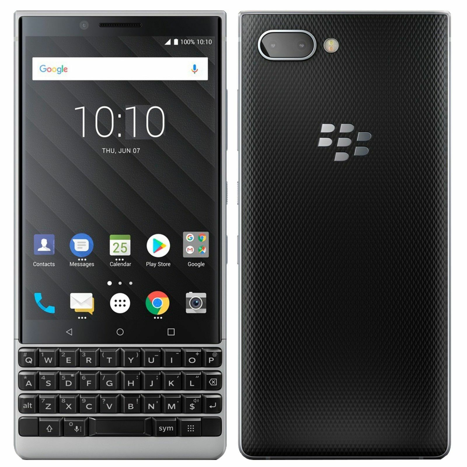 Refurbished Phone Blackberry KEY2 6G RAM +64GB ROM 4.5 inch 12 MP camera Android Smartphone