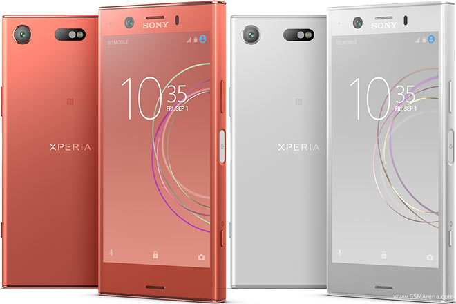 Refurbished Sony Xperia XZ1 Compact XZ1 mini 32GB + 4GB RAM Unlock 4.6 inch Smatphone 19MP+8MP 2G/3G/4G LTE mobile phone Single sim 2700 mAh Smart Phone