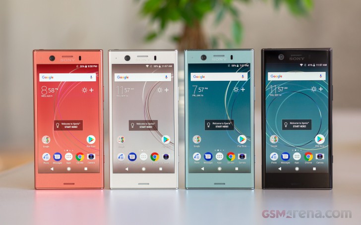 Refurbished Sony Xperia XZ1 Compact XZ1 mini 32GB + 4GB RAM Unlock 4.6 inch Smatphone 19MP+8MP 2G/3G/4G LTE mobile phone Single sim 2700 mAh Smart Phone
