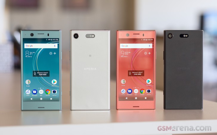 Refurbished Sony Xperia XZ1 Compact XZ1 mini 32GB + 4GB RAM Unlock 4.6 inch Smatphone 19MP+8MP 2G/3G/4G LTE mobile phone Single sim 2700 mAh Smart Phone