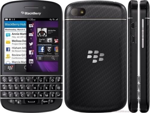 Refurbished Phone Blackberry Q10 16GB ROM 2GB 3.1 Inches RAM 4G LTE 8MP WIFI Smartphone
