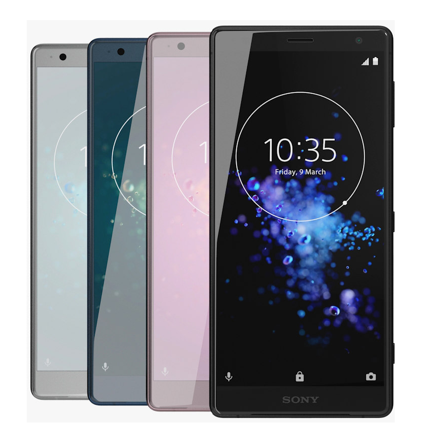 Refurbished Sony Xperia XZ2 64GB ROM + 4GB RAM Unlock 5.7 inch Smatphone 19MP+5MP Snapdragon 845 2G/3G/4G LTE mobile phone Single sim 3180 mAh Smart Phone