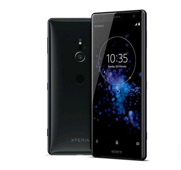 Refurbished Sony Xperia XZ2 64GB ROM + 4GB RAM Unlock 5.7 inch Smatphone 19MP+5MP Snapdragon 845 2G/3G/4G LTE mobile phone Single sim 3180 mAh Smart Phone