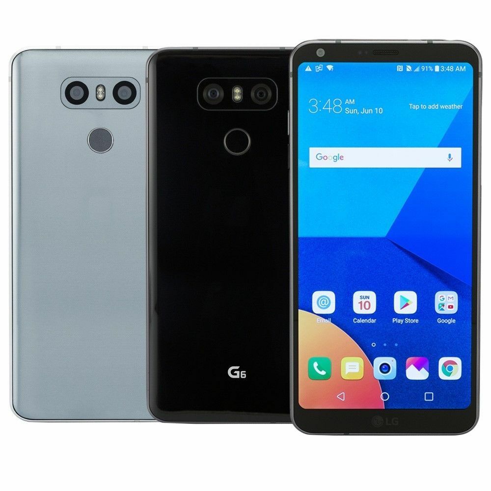 Refurbished Phone LG G6 Dual Sim  / Single Sim  64GB ROM 4GB RAM 5.7 Inches Camera 13.0MP LTE 4G Clean Mobile Phone