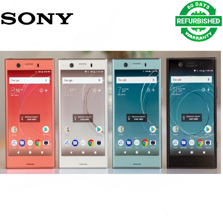 Refurbished Sony Xperia XZ1 Compact XZ1 mini 32GB + 4GB RAM Unlock 4.6 inch Smatphone 19MP+8MP 2G/3G/4G LTE mobile phone Single sim 2700 mAh Smart Phone
