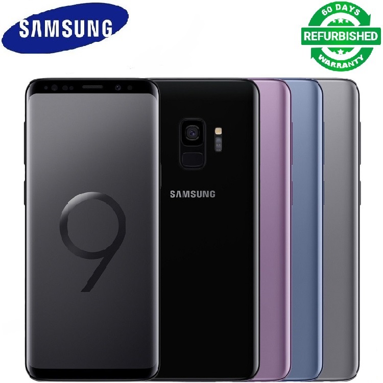 Refurbished Samsung Galaxy S9 Dual Sim / Single Sim 64GB ROM 4GB RAM Smartphone 5.8 inch 12MP+8MP Original Clean PHone