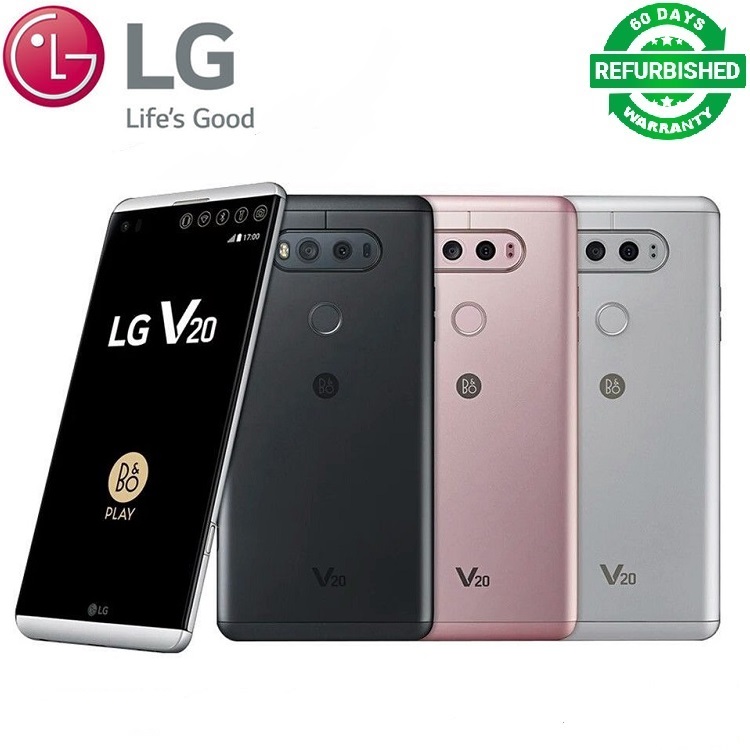 Refurbished Phone LG V20 Dual Sim RAM 4GB ROM 64GB 16MP 5.7&quot; 4G LTE Mobile Phones Android