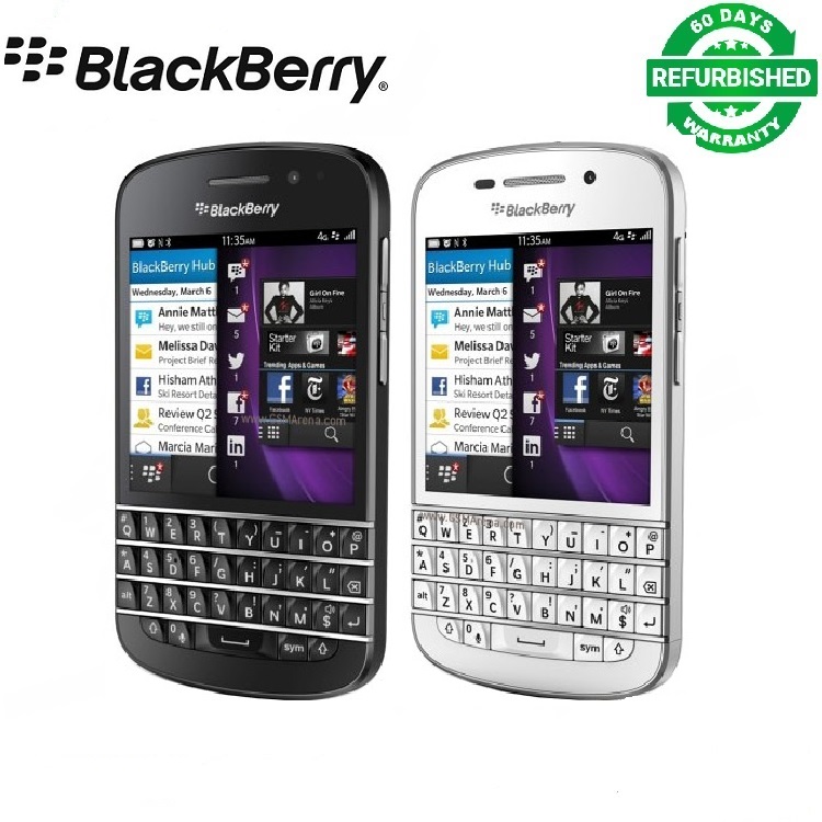 Refurbished Phone Blackberry Q10 16GB ROM 2GB 3.1 Inches RAM 4G LTE 8MP WIFI Smartphone