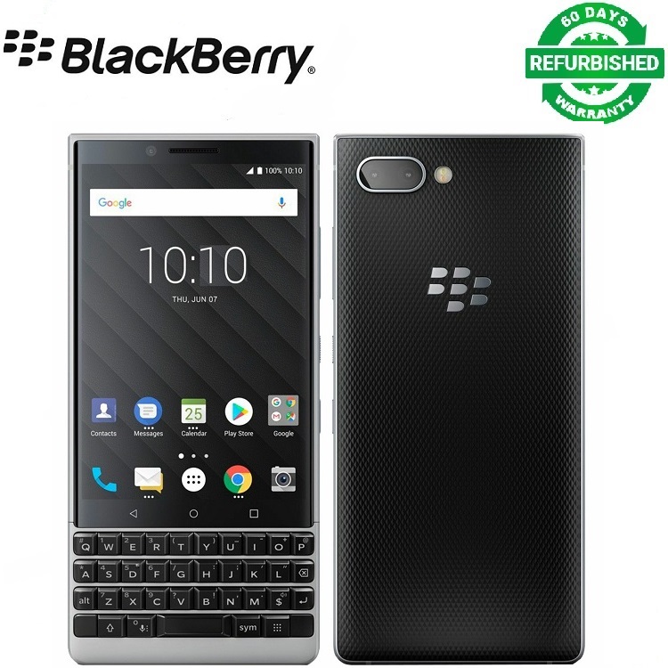 Refurbished Phone Blackberry KEY2 6G RAM +64GB ROM 4.5 inch 12 MP camera Android Smartphone