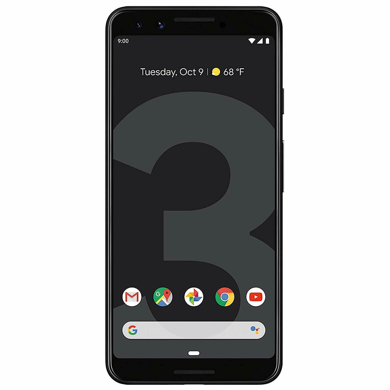 Refurbishe Google Pixel 3 XL 4GB RAM 64GB / 128GB  6.3&quot; Snapdragon 845 4G LTE Moble Smart Phone
