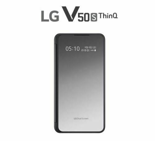 Refurbished LG V50S ThinQ 5G Single screen / Dual Screen 256GB + 8GB RAM Snapdragon 855 6.4 inches Single Sim Smartphone phone