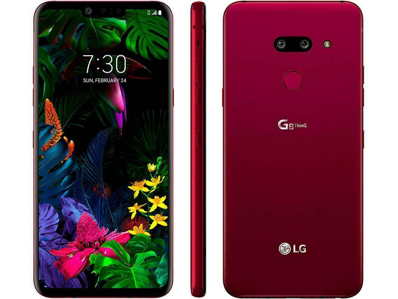 Refurbished LG G8 ThinQ 128GB + 6GB RAM Snapdragon 855 6.1 inches Mobile Android Single Sim Smartphone Clean phone
